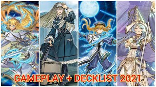 EXORSISTER DECK GAMEPLAY  DECKLIST 2021 YUGIOH PRO CANDY CHAN [upl. by Fabiolas799]