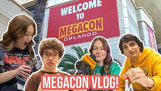 MEGACON 2024 Vlog  Meeting the STRANGER THINGS CAST [upl. by Selrahc208]