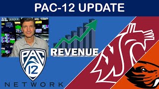 PAC12 Record Revenues PAC12 Network Ongoing Lawsuits Odds of a Rebuild  WSU amp OSU Update [upl. by Anawahs619]