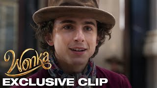 Wonka  quotA Good Chocolatequot Clip  Only in Theaters December 15 [upl. by Cyril]