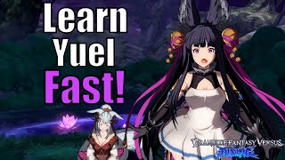 Learn Yuel in 6 Minutes GBVS Rising Character Guide amp Combos [upl. by Yrroc]