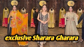 Exclusive New Arrival Collection Exclusive Sharara Gharara dress collections [upl. by Selegna]