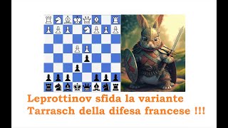 Difesa francese variante Tarrasch  Come metterla in difficoltà con il nero giocando Cc6 [upl. by Araid]