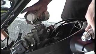 Motorcycle Carb Cleaner  Cleaning Motorcycle Carbs and Throttle Body Cleaning [upl. by Ettenrahs]