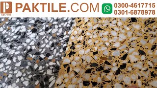 Terrazzo Floor Tiles Design In Gujranwala Home Delivery Service All Pakistan  03004617715 pakclay [upl. by Eical]