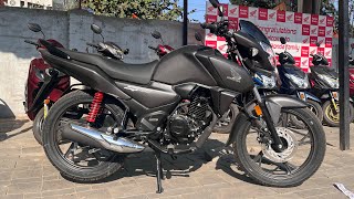 Honda Sp 125 bs6 2024 Model STICKER FREE Matt Grey Full Detailed Review In Hindi [upl. by Yerg]