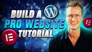 How To Make A WordPress Website With Elementor Pro 2024 [upl. by Drahnreb]