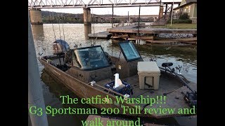 G3 Sportsman 200 review quotThe Catfish Warshipquot [upl. by Reilamag887]