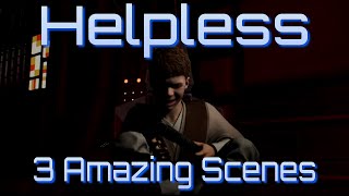 How Jedi Fallen Order Makes You Feel Helpless  3 Amazing Scenes [upl. by Sedinoel941]