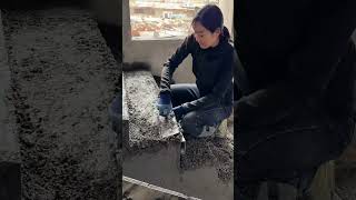 Stair step plastering process goodtools smartwork [upl. by Neeka]