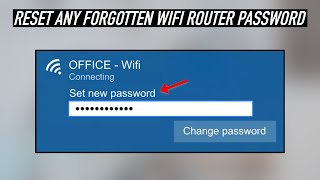 Forgot WiFi Router Password Heres How To Reset it [upl. by Pricilla]