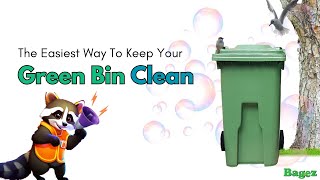 How to Use Your Green Bin with BagEZ  No Odors No Mess Just Clean [upl. by Trumaine]