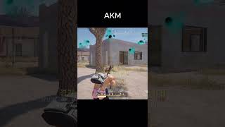 AKM 좋은이유누악pubg 배그 배틀그라운드shorts [upl. by Anairuy]