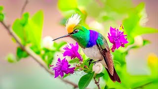 Birds Chirping 4K Bird Sounds to Relieve Stress Heal Mind Fatigue Depression Negative Thoughts [upl. by Hurlow308]