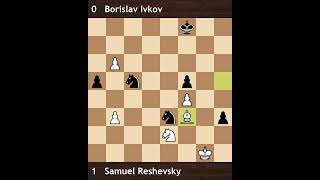 Samuel Reshevsky vs Borislav Ivkov  Palma de Mallorca Interzonal 1970  Round 21 [upl. by Joan342]