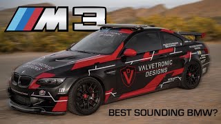 THE BEST E9x M3 EXHAUST SOUND E92 M3 with Full Valvetronic Designs Exhaust [upl. by Mosira93]