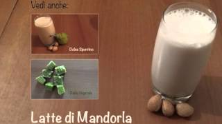 Latte di Mandorla Fatto in Casa senza zuccheri [upl. by Hallett841]