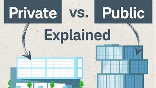 The Difference Between Public and Private Companies [upl. by Lewak]