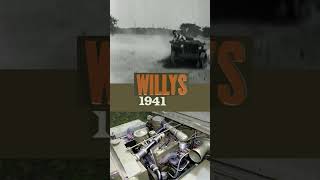 The “Go Devil” Willys 4 cylinder engine jeephistory godevils [upl. by Ydde]