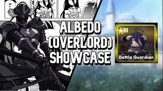 Showcasing Fusion Albedo Overlord  The Battle Guardian  Anime Champion Simulator [upl. by Glenda480]