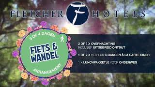 Hotelarrangement Fiets amp Wandel Arrangement Lente 2024 [upl. by Alpers]