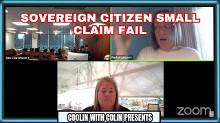 Wanna Be Sovereign Citizen Fails In Small Claims Court [upl. by Kcirtapnaes8]