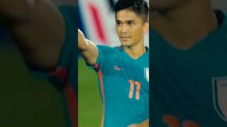 Last Match Sunil Chhetri Fifa Qualifiedshorts sunilchhetri ronaldo [upl. by Eeloj]