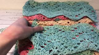 How I fasten off my crochet projects [upl. by Tish]