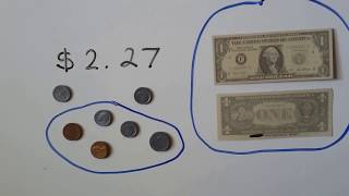 Grade 2 Math 97 Dollars and Cents counting [upl. by Cottle]