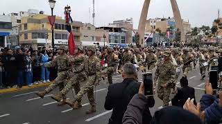 Banda militar del ejército de Arica Chile 2024 Contrapuntos de bandas militares 🇨🇱🇵🇪🎵✨✔️ desfile [upl. by Notlrahc]