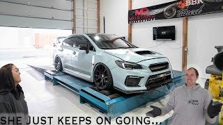 The Stock Block STI Makes INSANE Power [upl. by Ruella694]