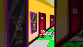 Anger helps Pomni escape the room  Inside Out 2 shorts [upl. by Itin]