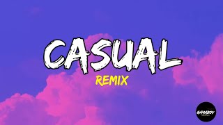 CASUAL  REMIX LYRICS  quotBABY NO ATTACHMENT TIKTOK TREND [upl. by Enahc270]