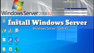 Windows Server 2008 R2 installation [upl. by Dixon]