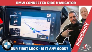 BMW Connected Ride Navigator Our First Look  Is it any good [upl. by Glen]