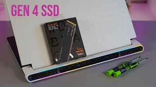 Alienware X17  X15 SSD upgrade featuring Gen 4 M2 NVMe [upl. by Anuaik995]