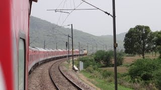 Trivandrum Rajdhani Express High Speed Blast DelhiSurat Compilation [upl. by Ulises641]