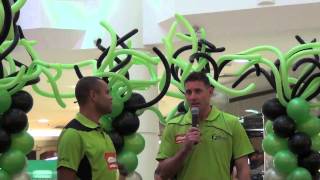 Sydney Thunder visits Westfields Parramatta [upl. by Fini]