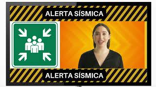 Alerta Sísmica y Rutas de Evacuación en Pantallas de TV con nuestra plataforma Evéniment Signage [upl. by Sivar]