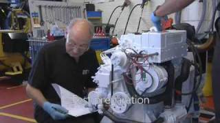 Caterpillar Marine Engine Manufacturing in Wimborne Dorset UK [upl. by Linnet]