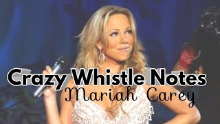 Mariah Carey  BEST Whistle Notes [upl. by Zurn]