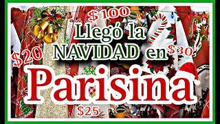 🎇🎄DECORACIONES Y TELAS PARISINA  DESDE 30DECORACIONES Y NOVEDADES EN PARISINA NAVIDEÑAS DESDE20 [upl. by Juni]