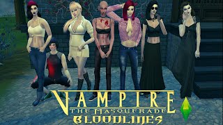 Create A Sims Sims 4 Vampire The Masquerade Bloodline 7 Clan Female [upl. by Ursulina]