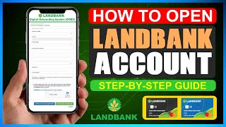 HOW TO OPEN LANDBANK ACCOUNT ONLINE [upl. by Heinrike]