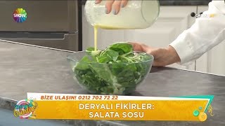 Derya Baykaldan Salata Sosu tarifi [upl. by Orelle]