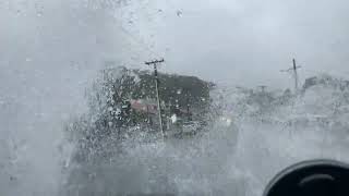 Flooding Lyall Bay Wellington NZ 12April2024 [upl. by Nyrahs]