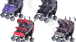 Zwillingsbuggy Duo Comfort Geschwisterkinderwagen im Test von LCPKids [upl. by Grunenwald375]