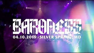 Baroness  Shock Me Live From Silver Spring MD  April 2019 [upl. by Atineb]