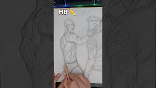 Drawing Mike Tyson slaping Jake Paul during ceremonial weigh ins miketyson jakepaul drawing [upl. by Eniretac]