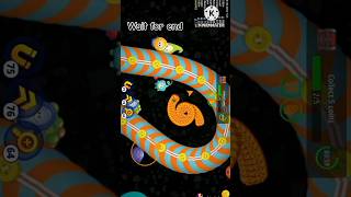 😱Slither io game play online🐍shorts youtubeshorts youtubegaming wormszone wormszoneio [upl. by Anatlus]